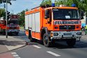 Unfall zwischen zwei KVB Bahnen Koeln Hoehenhaus Im Weidenbruch P065
